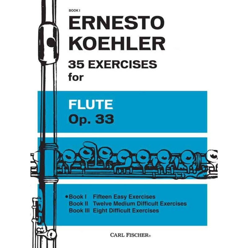 35 Exercises for Flute, Op. 33, Book 1