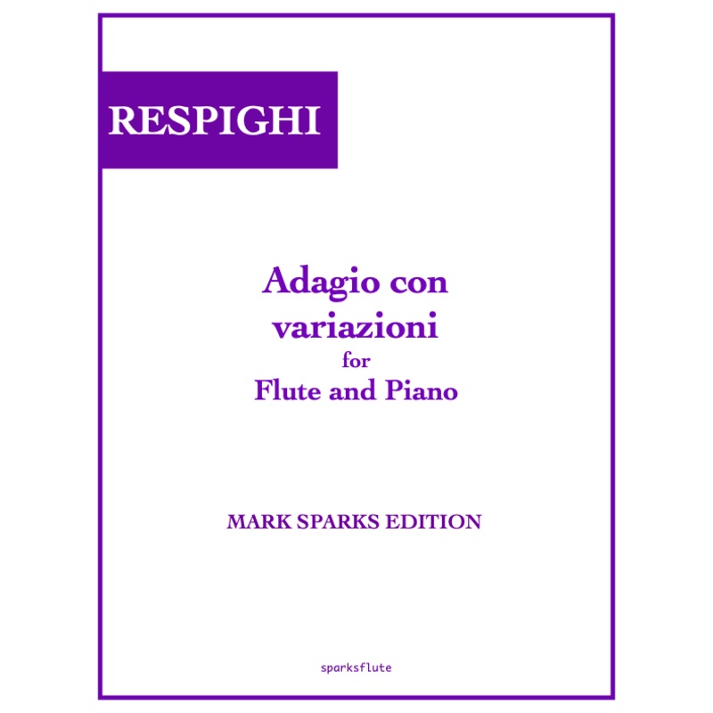 Adagio con Variazioni (Flute and Piano)
