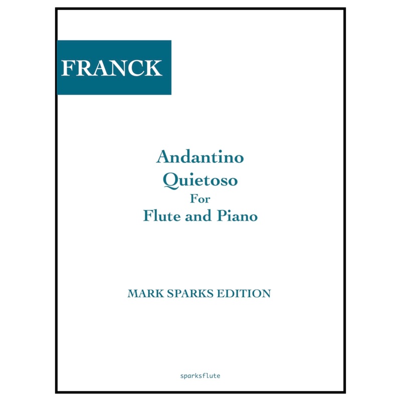 Andantino Quietoso, Op. 6 (Flute and Piano)