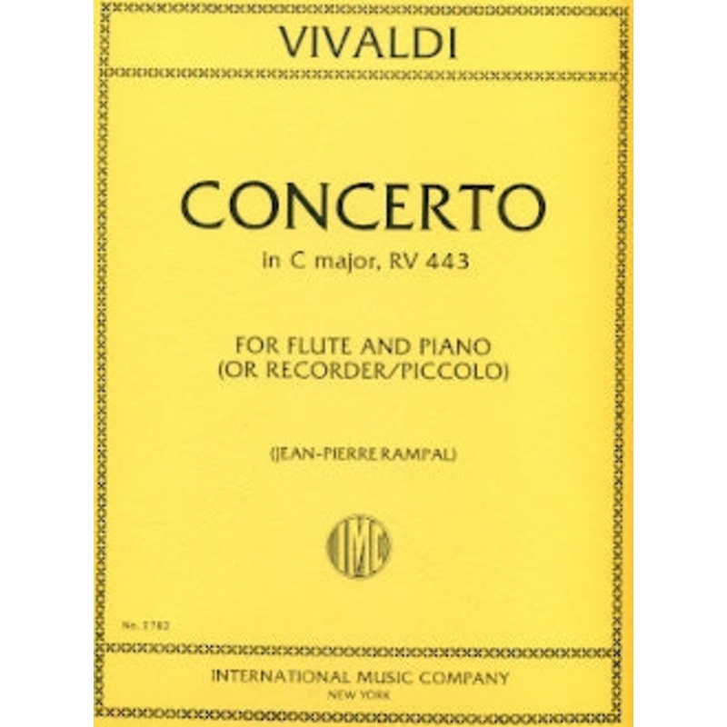 Concerto in C Major, RV 443 (Piccolo and Piano)
