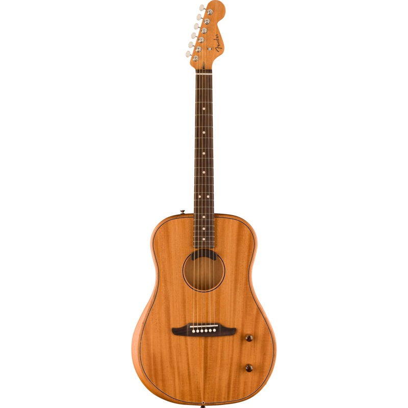 Fender 097-2512-122 Highway Dreadnought Acoustic Guitar, Elecronics, All-Mahogany