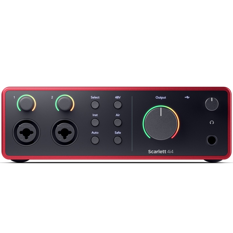 Focusrite SCARLETT4I4-4G Scarlett 4i4 4th Gen Audio Interface