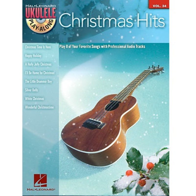 Hal Leonard HL00128602 Christmas Hits – Ukulele Play-Along
