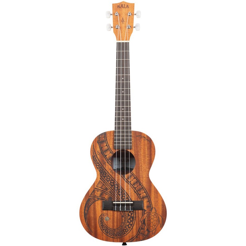 Kala KA-GUIDANCE-T Tenor Mahogany Ukulele, Guidance Design