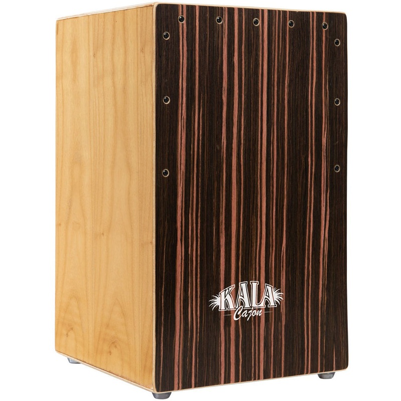 Kala KP-CAJON-EBY Striped Ebony Cajon