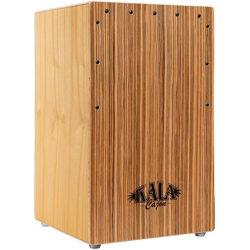 Kala KP-CAJON-ZEB Zebrawood Cajon