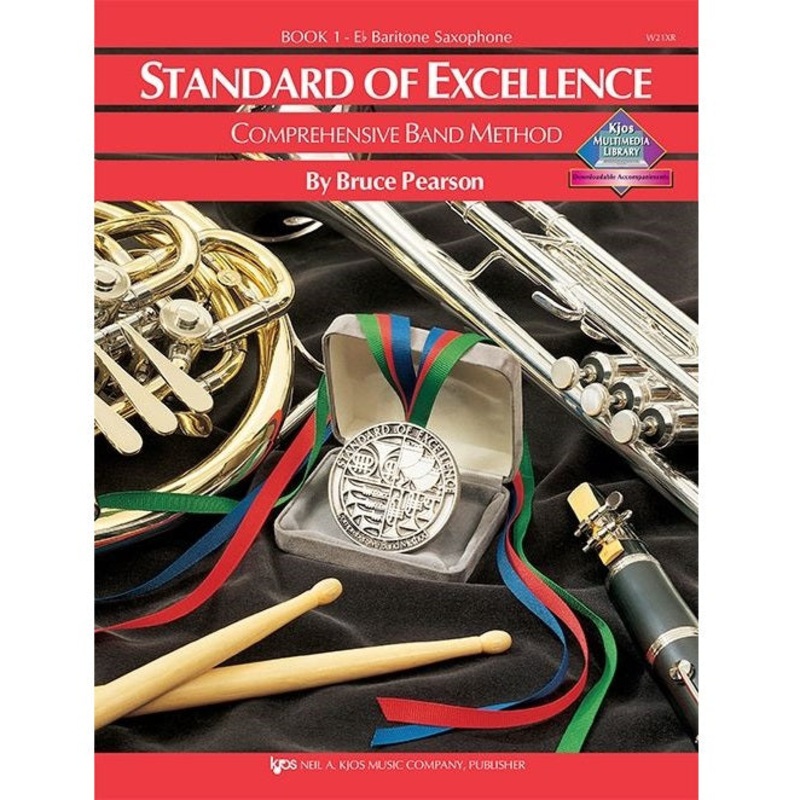 Kjos W21XR Standard of Excellence Book 1 Bari Saxophone