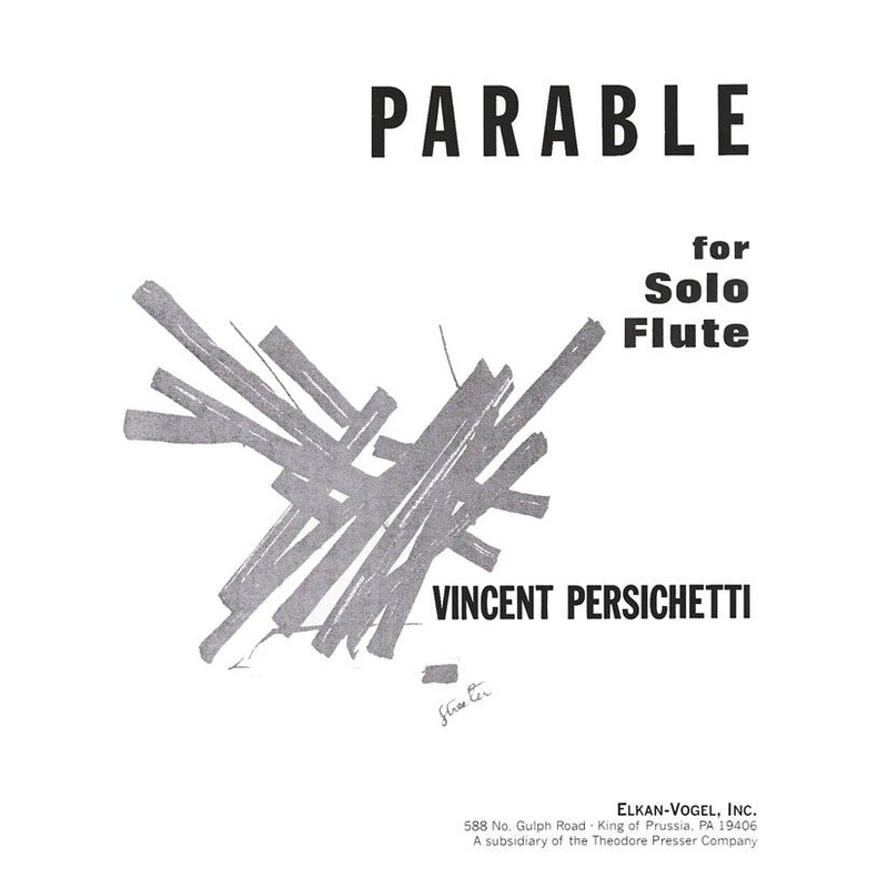 Parable, Opus 100 (Flute Alone)