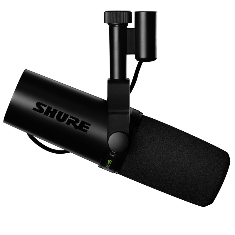 Shure SM7DB Active Dynamic Studio Microphone w/ Built-In Pre-Amp, Cardiod