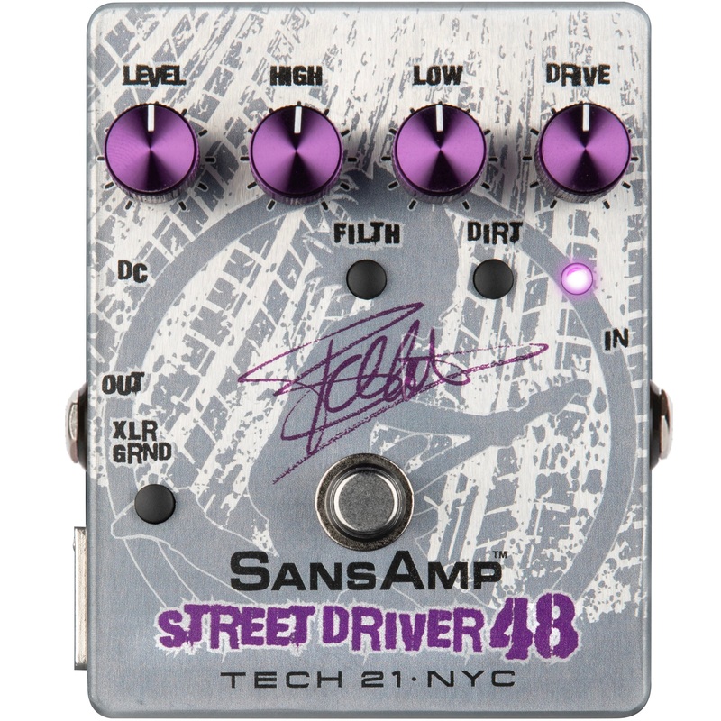 Tech21 FB48 Frank Bello Street Driver 48 Signature SansAmp – Bass Pre-amp Pedal