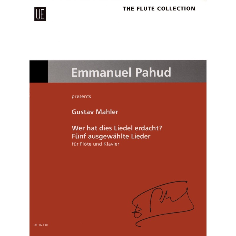 Wer hat dies Liedel erdacht? – Five Selected Songs (Flute and Piano)