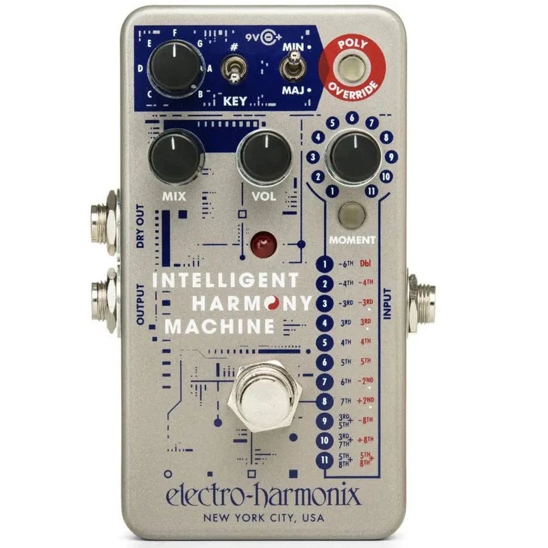Electro-Harmonix IHM Intelligent Harmony Machine – Harmonizer / Pitch Shifter Pedal