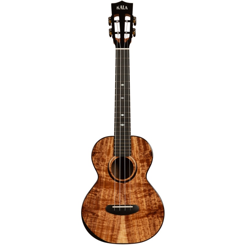 Kala KA-CT-SA-TG Tenor Solid Acacia Ukulele, Contour Series