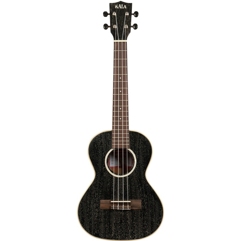 Kala KA-SDH-T Tenor Mahogany Ukulele, Salt & Pepper Doghair
