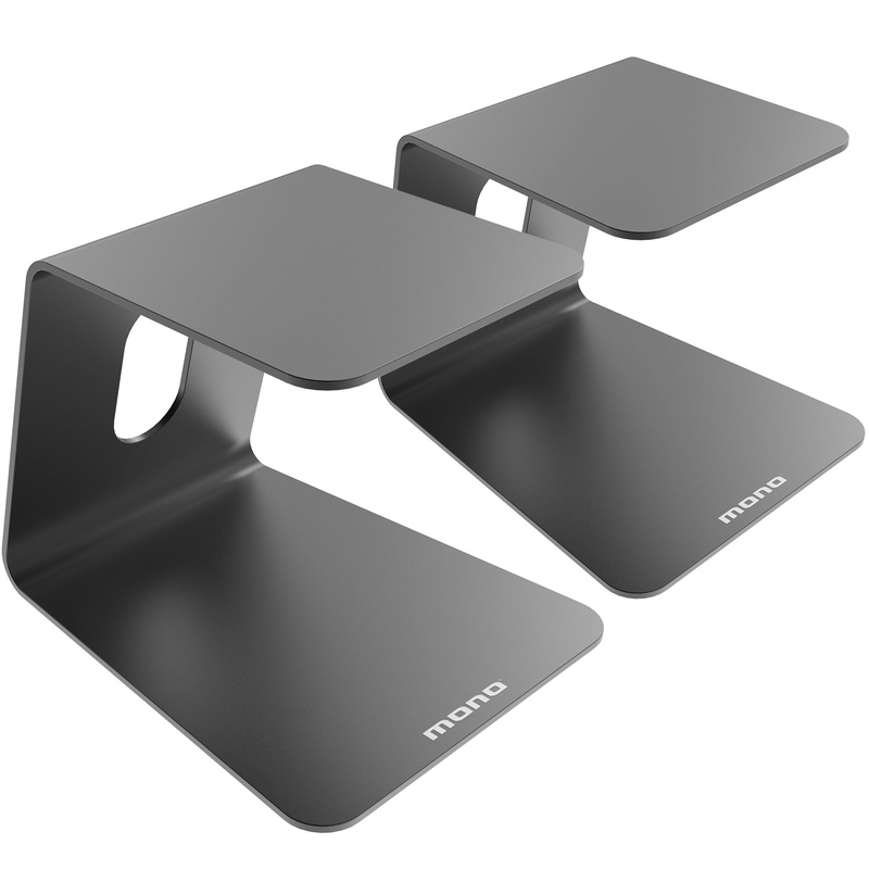 MONO PFX-SMS-BLK Studio Monitor Stands, Pair, Black