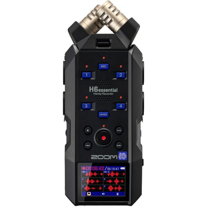 Zoom H6-ESSENTIAL H6essential Handy Recorder, 32-Bit Float