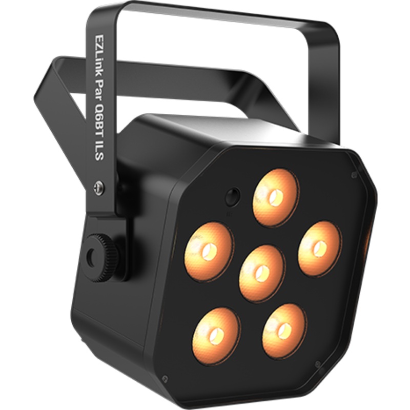 Chauvet EZLINKPRQ6BTILS RGBA LED Battery-Powered LED PAR w/ Bluetooth and ILS