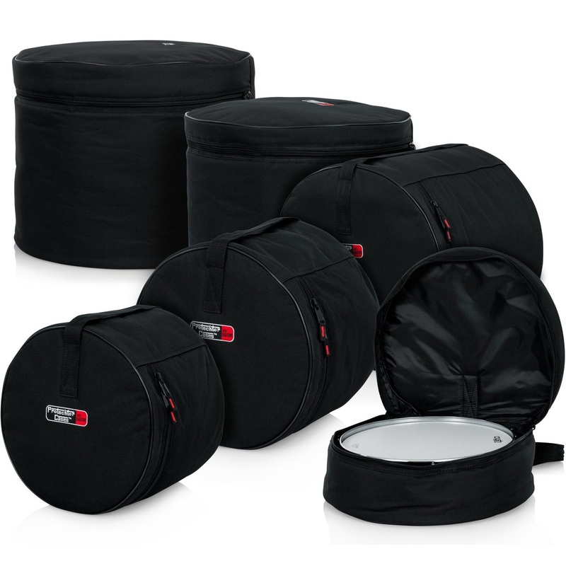 Gator GP-STANDARD-100 5-Piece Standard Kit Bags, Set – 22, 12, 13, 16, 14s
