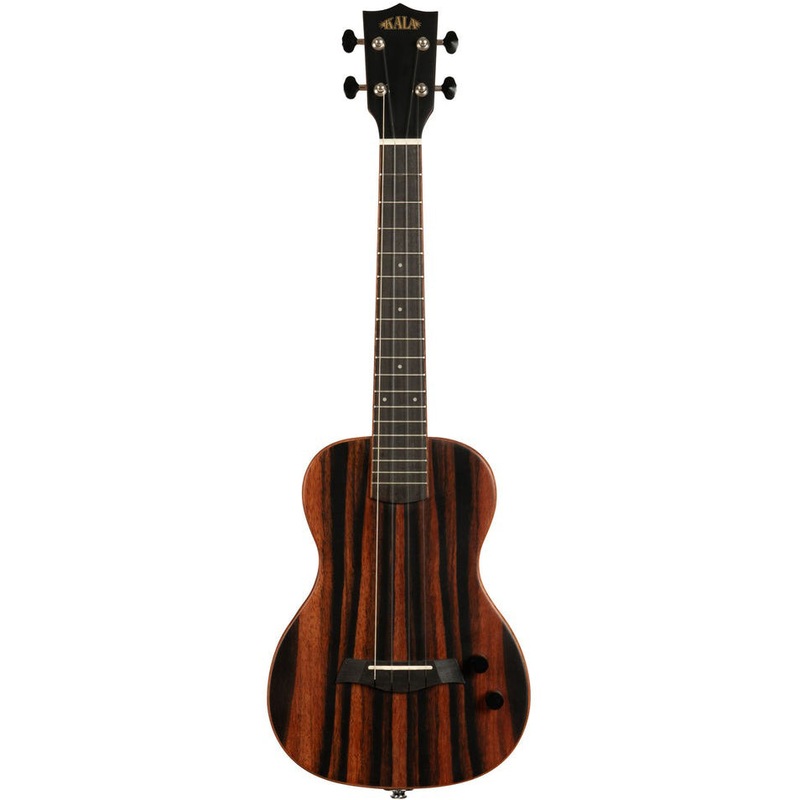 Kala KA-SB-EBY-T Tenor Ukulele Solid Body Striped Ebony