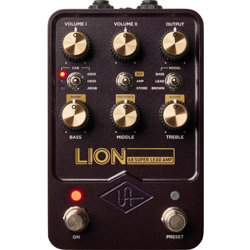 Universal Audio GPM-LION Lion 68 Super Lead Amplifier Modeling Pedal