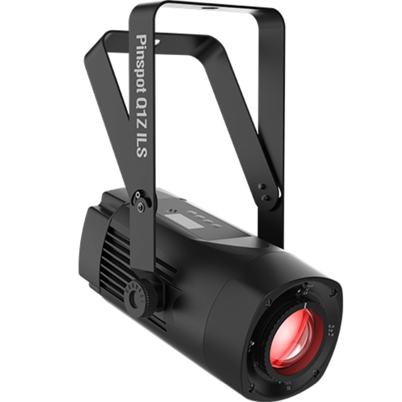 Chauvet PINSPOTQ1ZILS Pinspot Q1Z ILS Compcact Pinspot w/ 20w Quad-Color LED