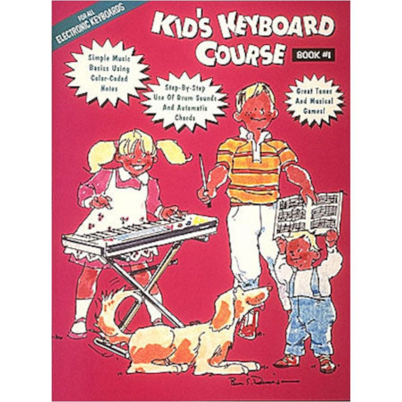 Hal Leonard HL00102133 Kid’s Keyboard Course  Book 1