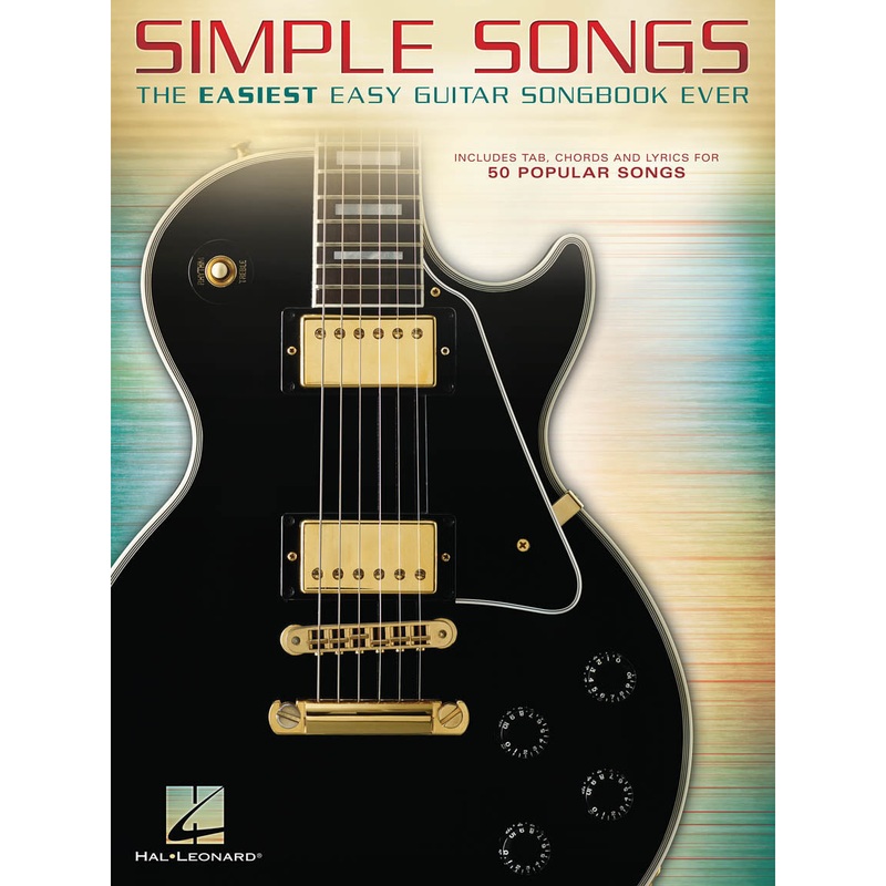Hal Leonard HL00141256 Simple Songs – The Easiest Easy Guitar Songbook Ever