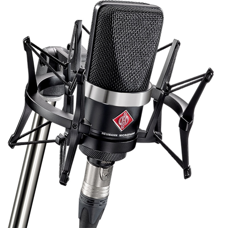 Neumann TLM102-BK-SET TLM 102 Condenser Microphone Studio Set, Black