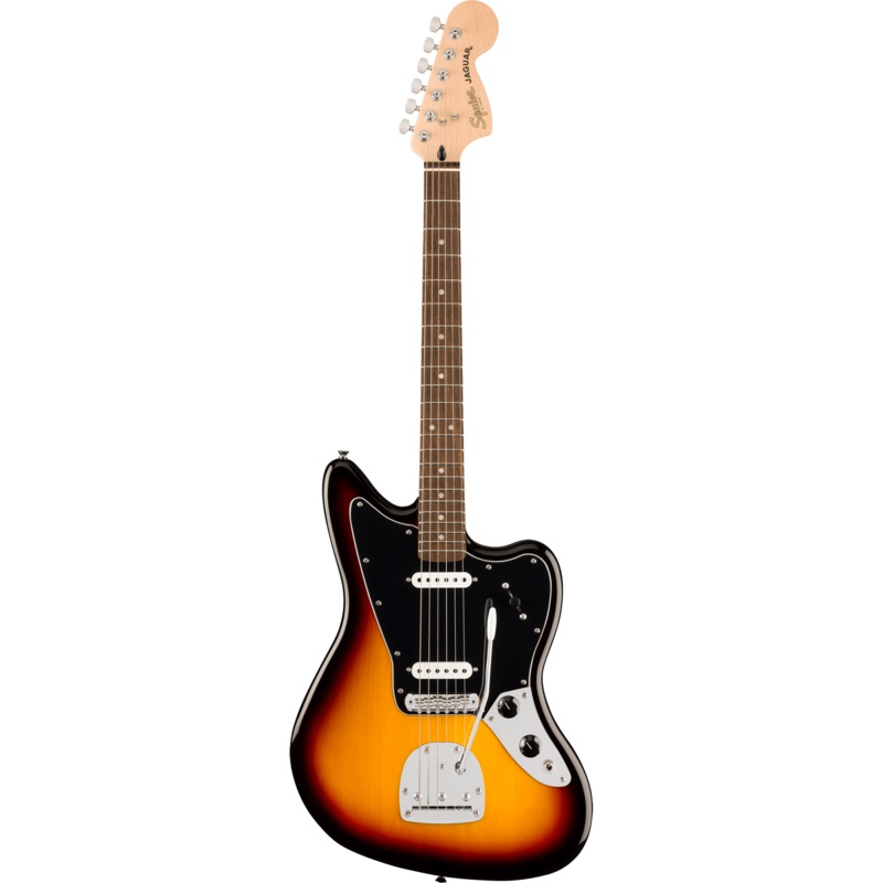 Squier 037-8401-500 Affinity Jaguar, Laurel FB, 3-Color Sunburst