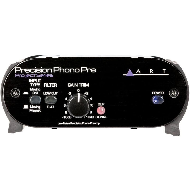 ART PRECISION-PHONO Precision Phono Preamp w/ Variable Gain for MM and MC