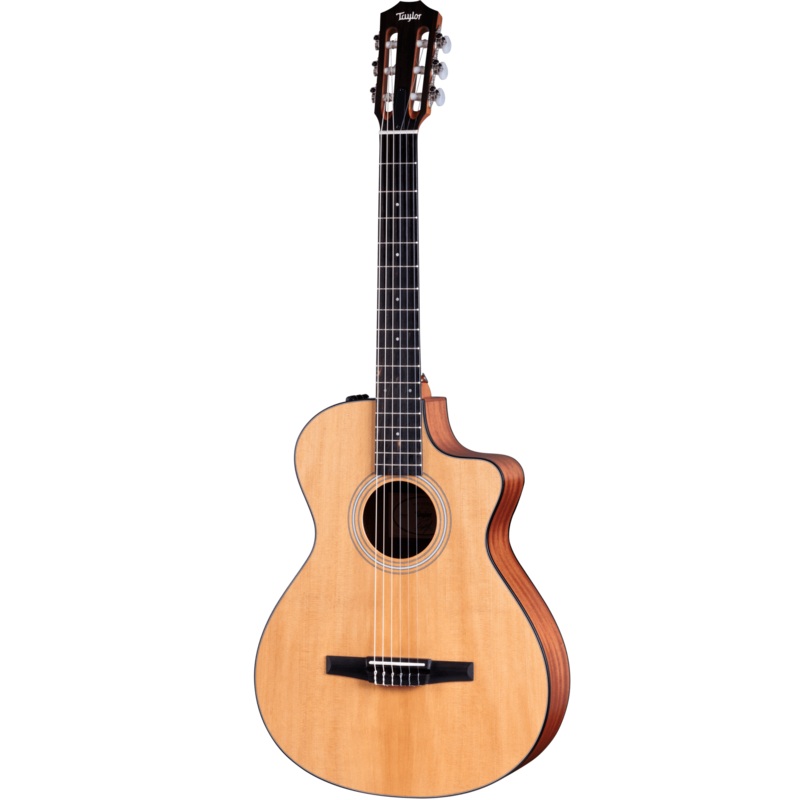 Taylor 112CE-N Grand Concert Nylon – Cutaway, Electronics, Natural