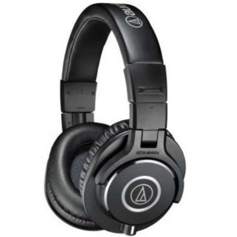 Audio-Technica ATH-M40X Closed-back Studio Headphone, Flat
