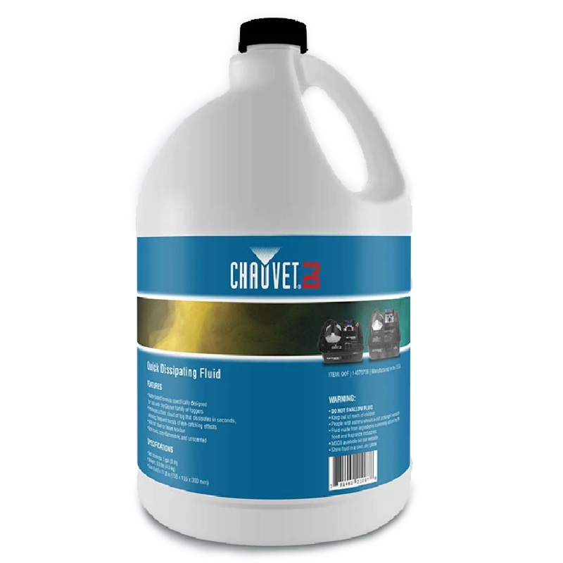 Chauvet DJ QDF Quick Dissipating Fog Fluid – Gallon