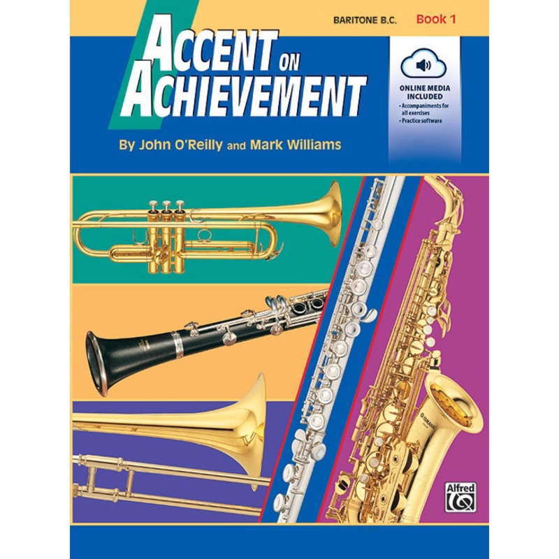 Alfred A-17093 Accent on Achievement Book 1 – Baritone BC