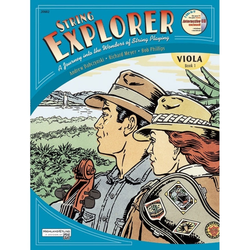 Alfred A-20602 String Explorer Book 1 – Viola