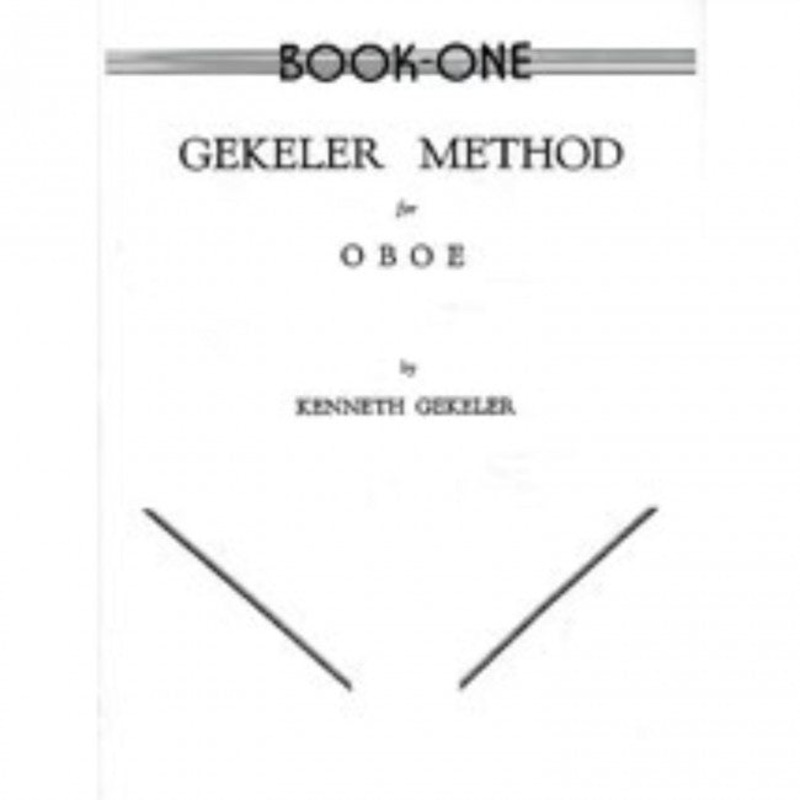 Alfred EL00081 Gekeler Method for Oboe Book 1