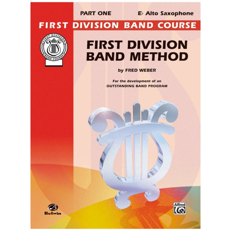 Alfred FDL00009A First Division Method Book 1 – Alto Sax
