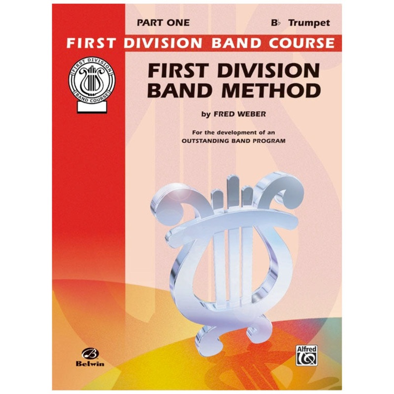 Alfred FDL00012A First Division Method Book 1 – Trumpet