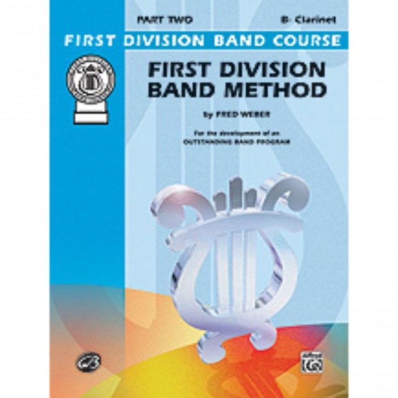 Alfred FDL00096A First Division Method Book 2 – Clarinet