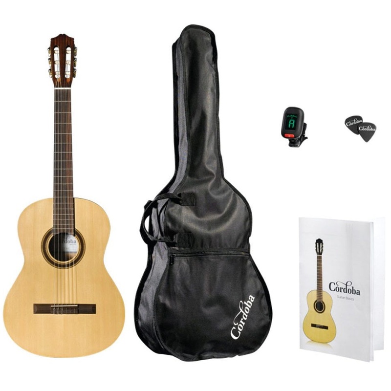 Cordoba CP100 Complete Acoustic Classical Guitar Package