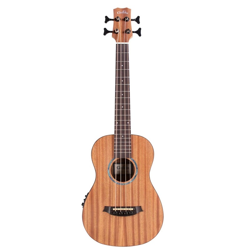 Cordoba MINI-II-BASS-MH Mini II Acoustic-Electric Bass Guitar, Mahogany