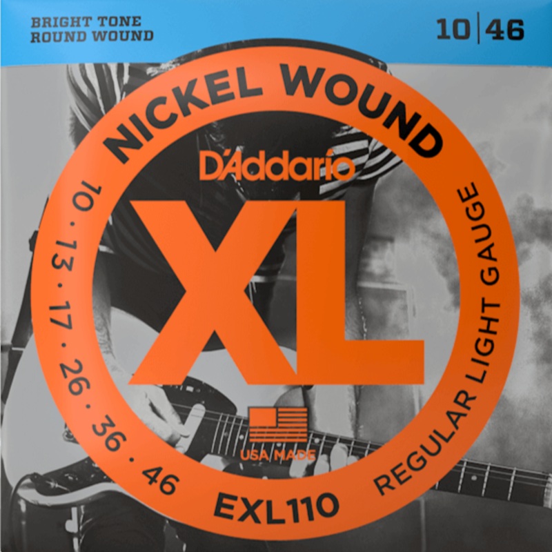 D’addario EXL110 Nickel Wound, Regular Light, 10-46