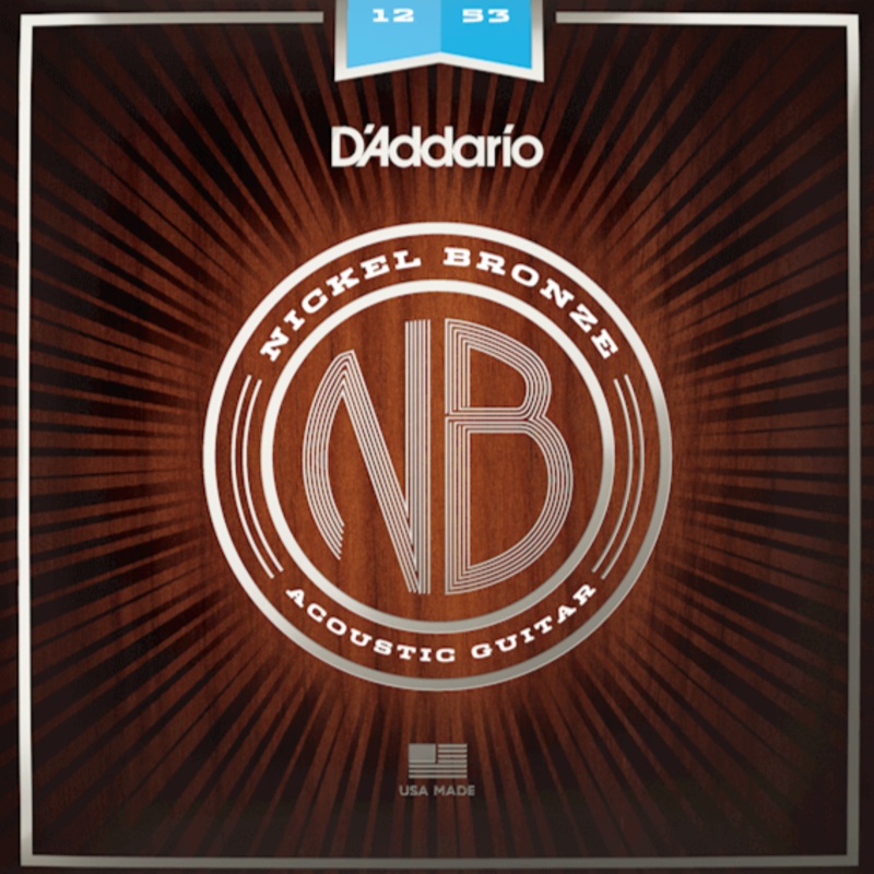 D’Addario NB1253 Nickel Bronze Light 12-53