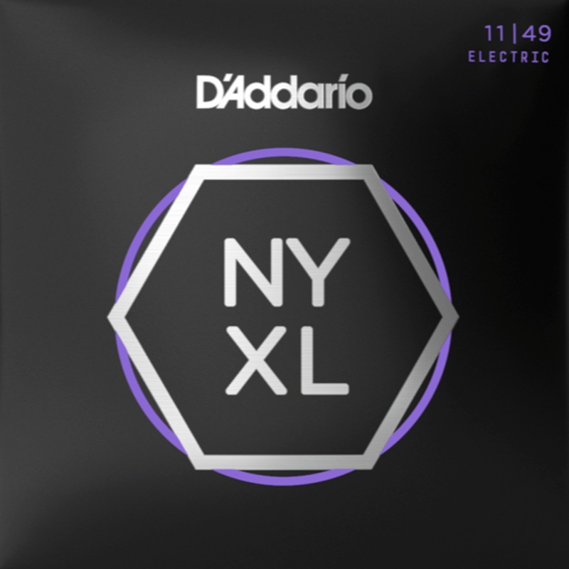 D’Addario NYXL1149 Nickel Wound Electric Guitar Strings, Medium, 11-49