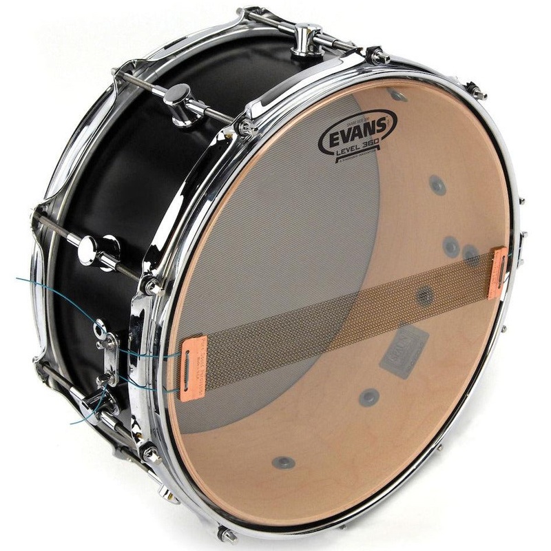 Evans S13H20 Clear 200 Snare Side Drum Head, 13 Inch