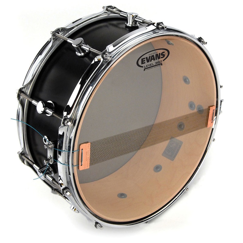 Evans S14H20 Clear 200 Snare Side Drum Head, 14 Inch