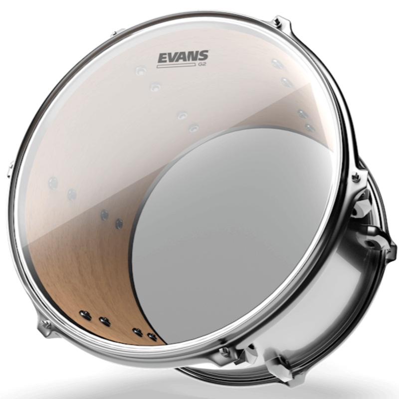 Evans TT10G2 G2 Clear Drum Head, 10 Inch