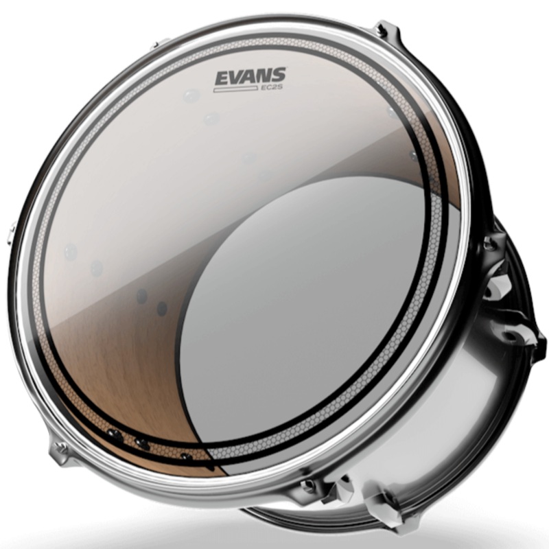 Evans TT13EC2S EC2 Clear Drum Head, 13 Inch