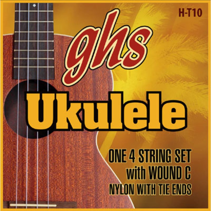 GHS HT10 Tenor Ukulele Strings Wound C Set