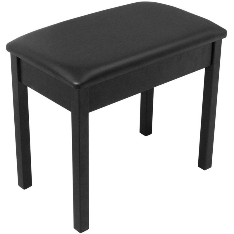 On-Stage KB8902B Flip-Top Bench – Black